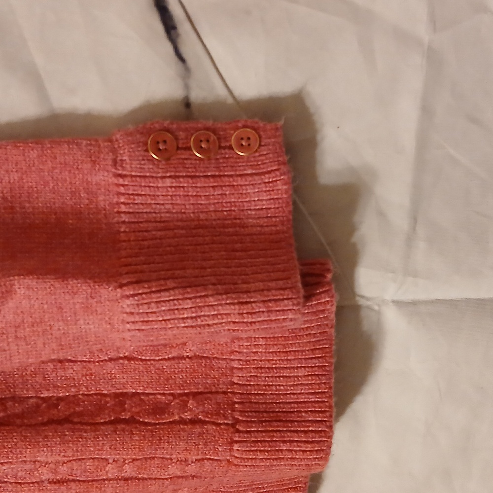 Talbots pink sweater LP ❤️❤️❤️❤️ - Picture 3 of 8